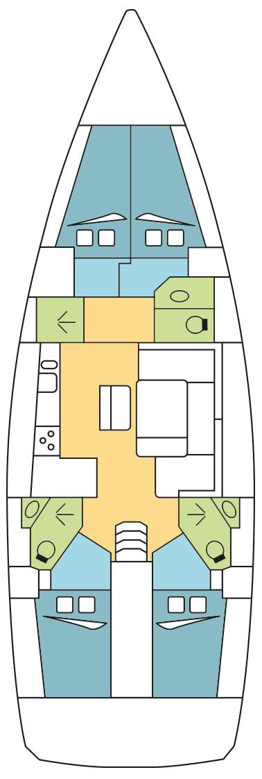 Bavaria Cruiser 46 - 4 cab. - BIZET, picture 2