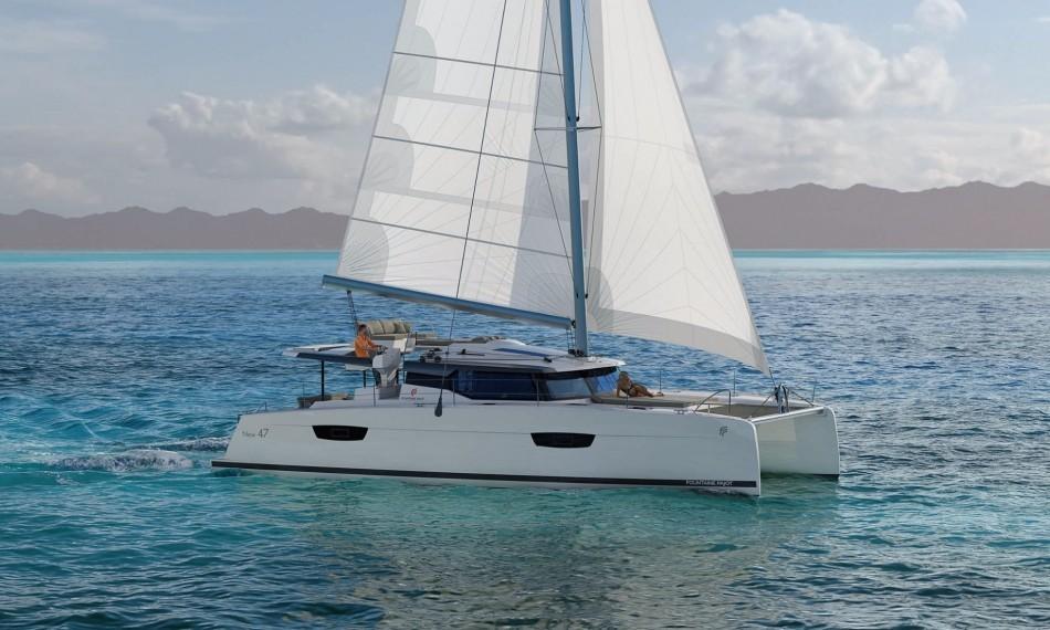 Fountaine Pajot Saona 47 Quintet - 5 + 1 cab. - PALISSANDRE , picture 1