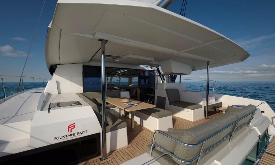 Fountaine Pajot Saona 47 Quintet - 5 + 1 cab. - PALISSANDRE , picture 5