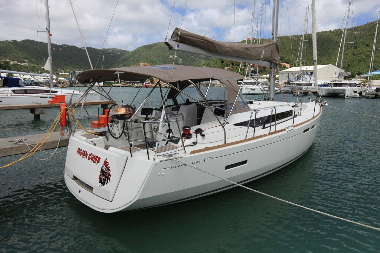 Sun Odyssey 419 - 3 cab. - Indian Chief, picture 3