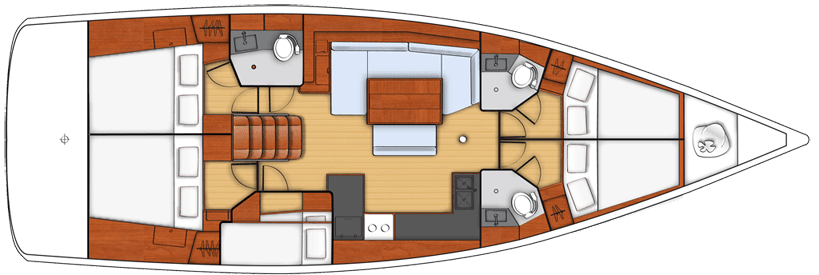 Oceanis 48 - 5 cab. - Anthea, picture 2