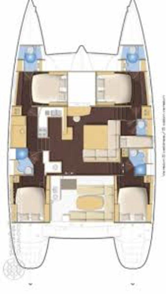 Lagoon 500 - 4 cab. - Vip One, picture 2