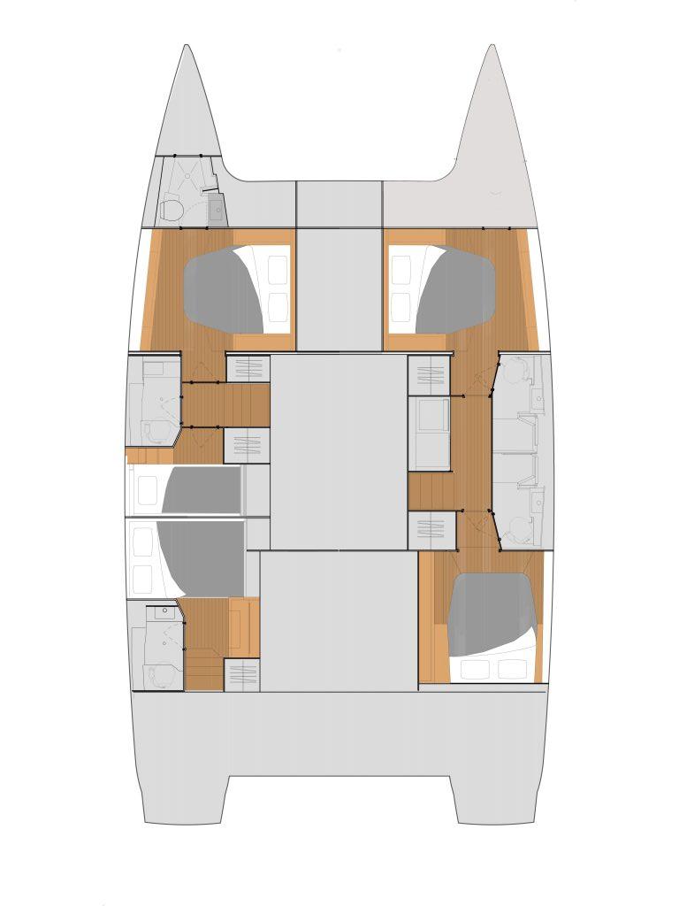 Fountaine Pajot Saona 47 - 5 cab. - La Belle Vie, picture 2