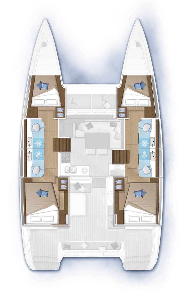 Lagoon 40 - 4 + 2 cab - Arctic Charm, picture 2