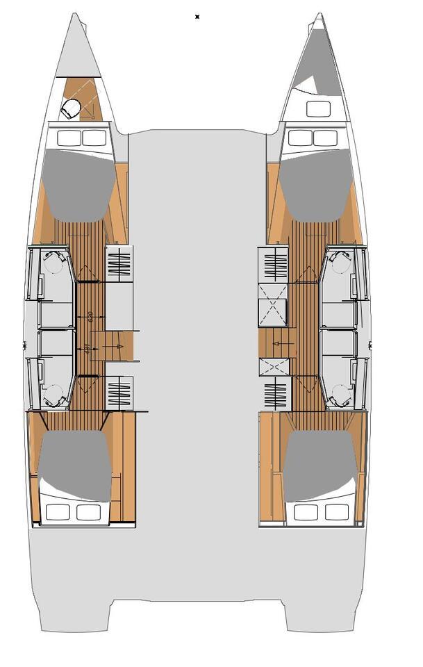 Fountaine Pajot Elba 45 - 4 cab. - Be Hang Loose, picture 2